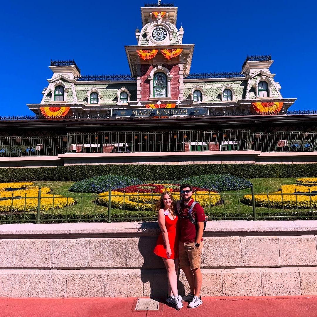 Our first true vacation together was to the Happiest place on earth, to celebrate our engagement and my 30th birthday!