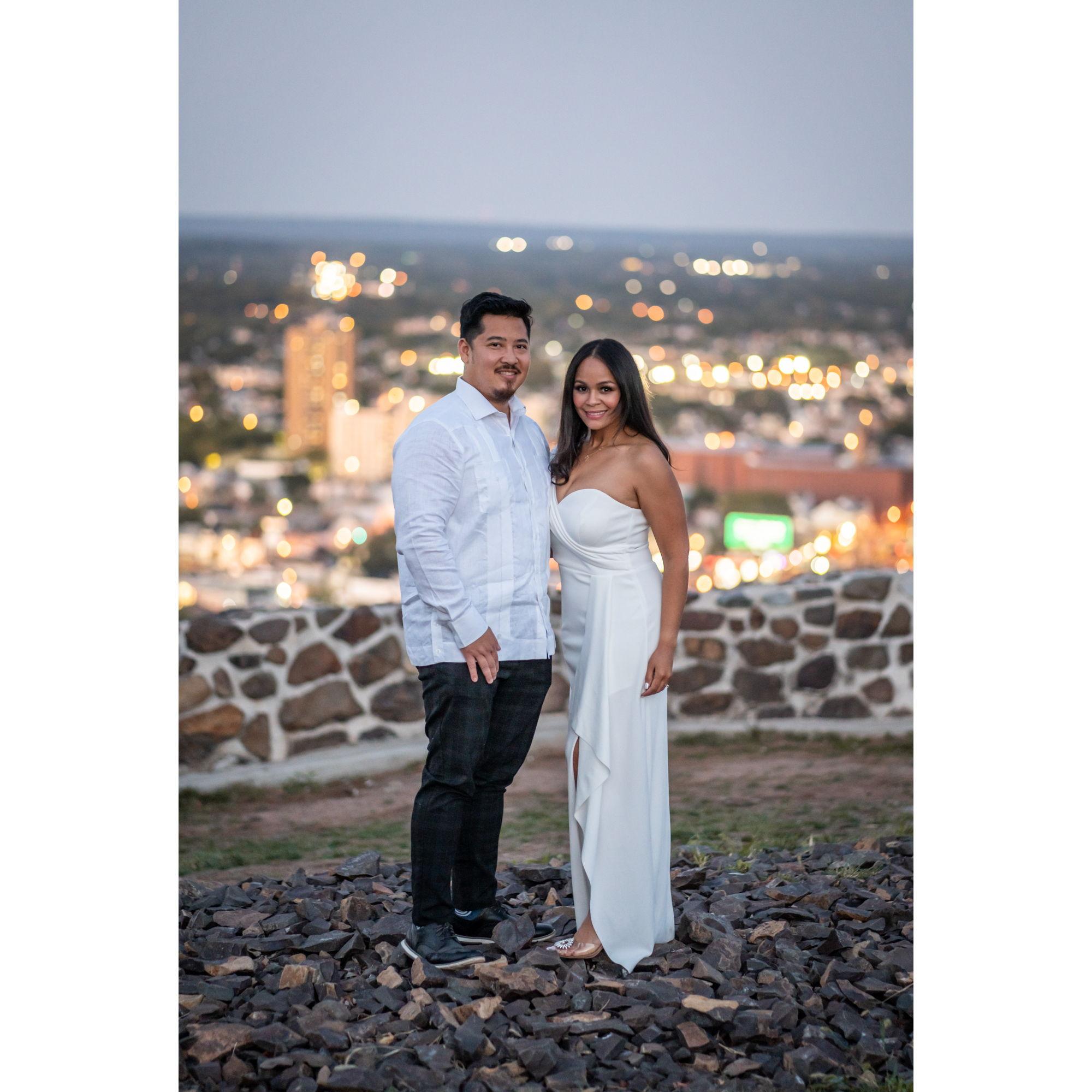 Our first road trip was to Chicago.