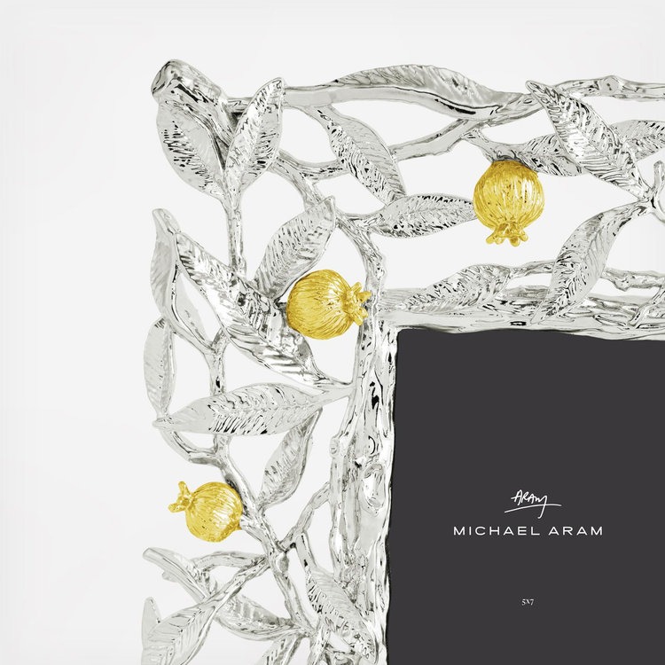 Michael Aram, Pomegranate 5x7 Photo Frame | Zola