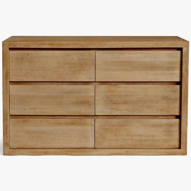 Cayman 6-Drawer Dresser, Heirloom Wheat