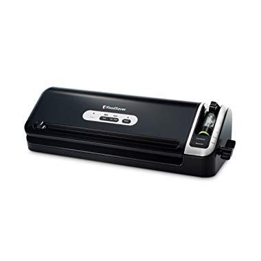 FoodSaver FM3920 2 in 1 Vacuum Sealer System with Quick Marinate Mode and Starter Kit | Safety Certified | Silver