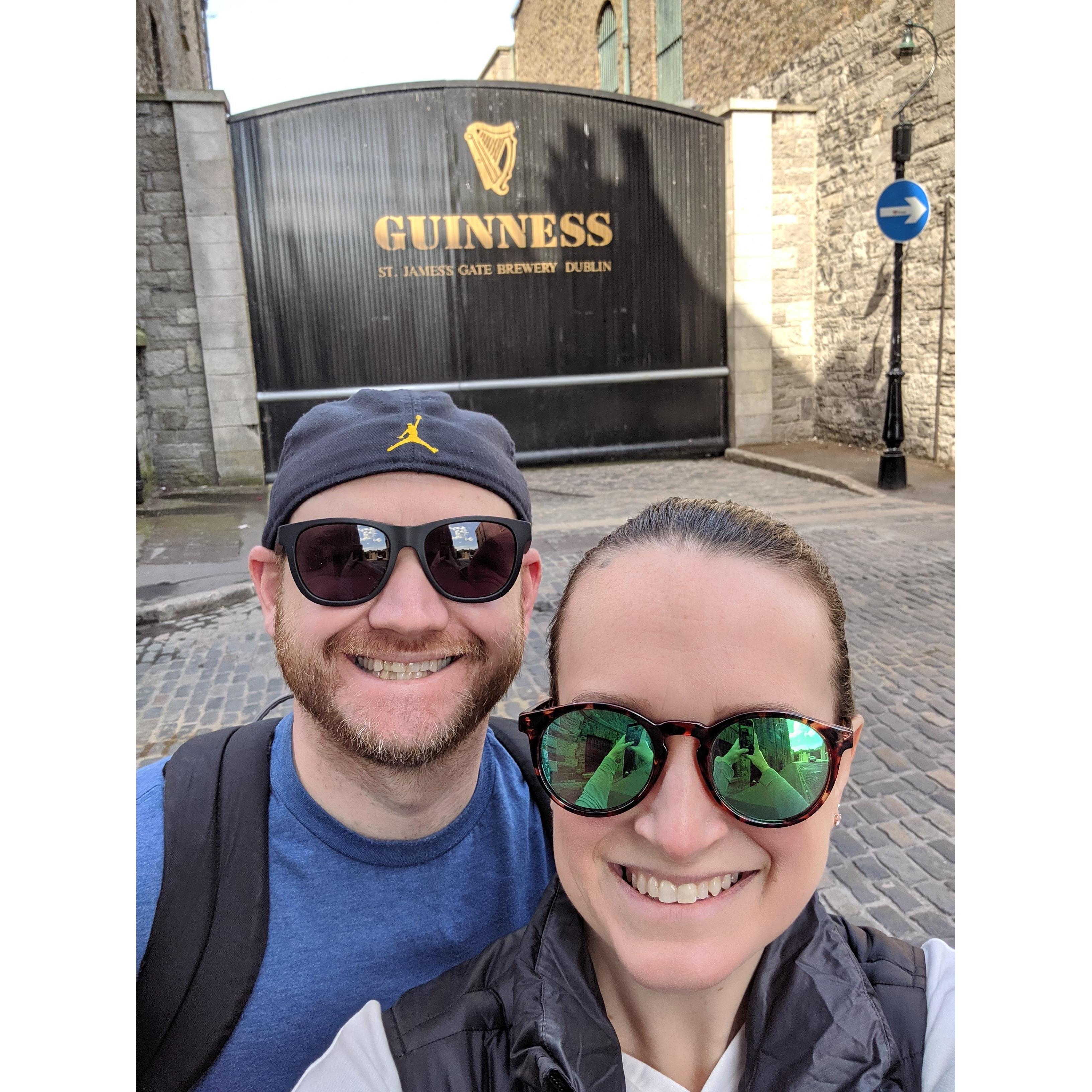 Guinness Experience in Dublin, May 2019