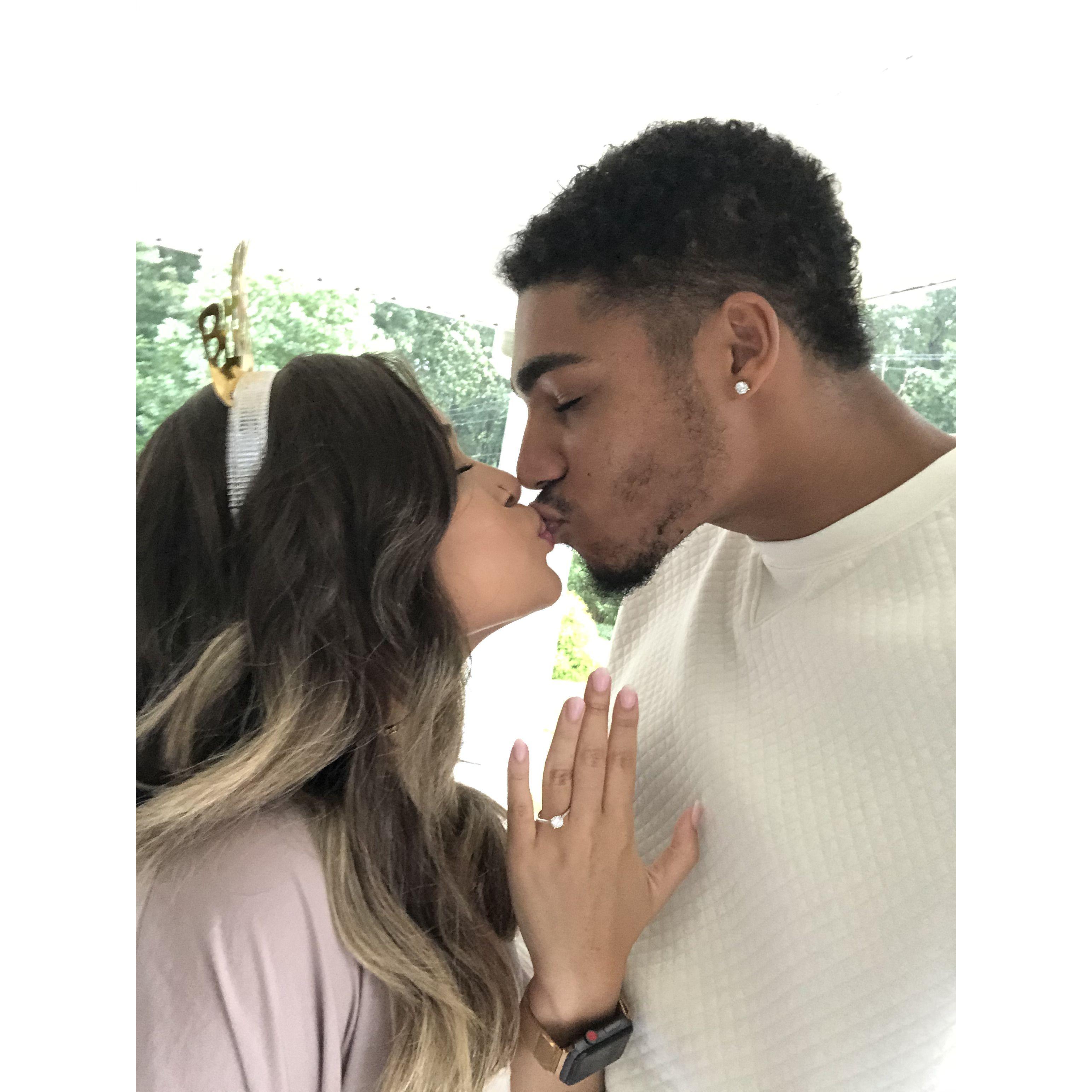 When Tré gifted Adriana a promise ring in 2020!