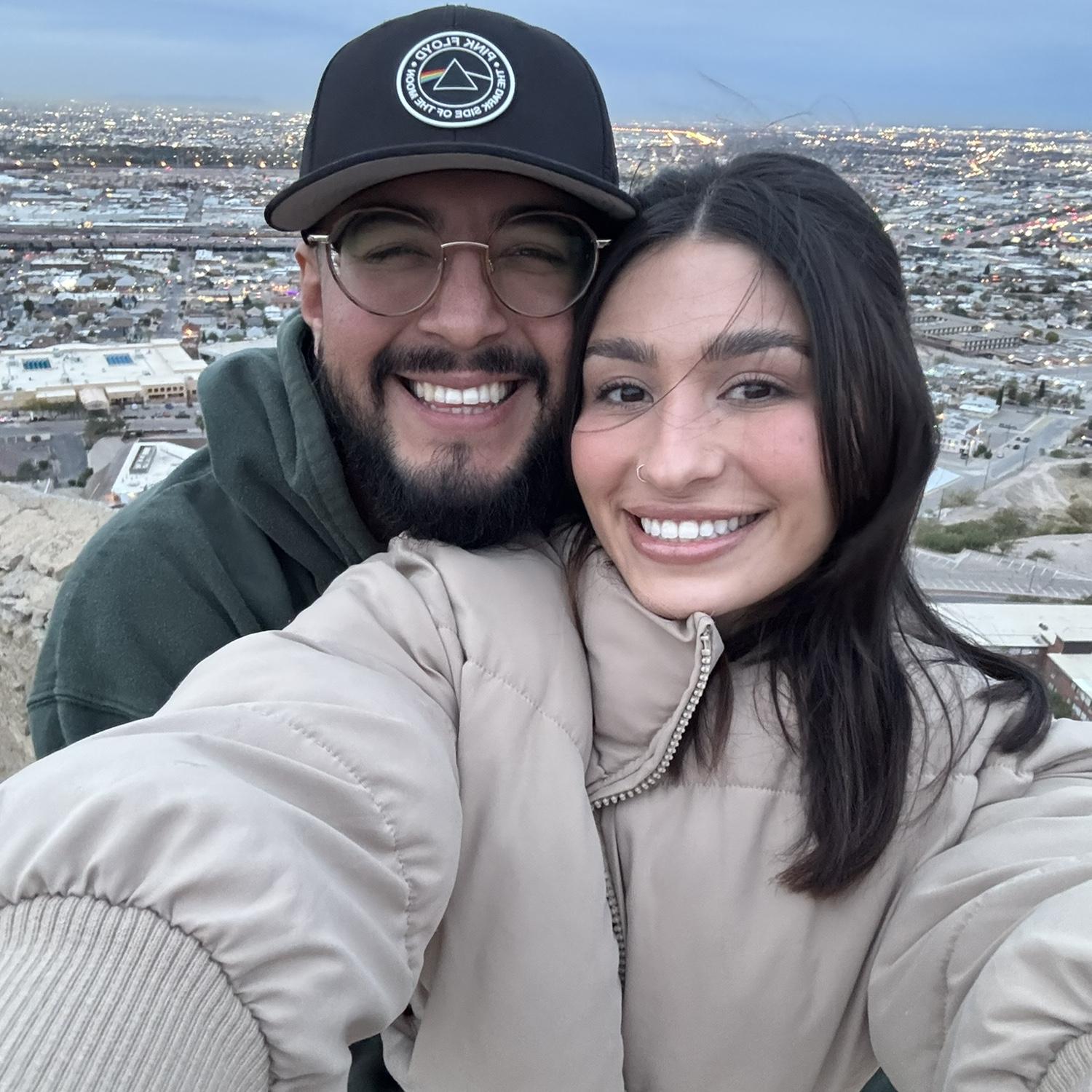 A cool view of El Paso from an outlook!