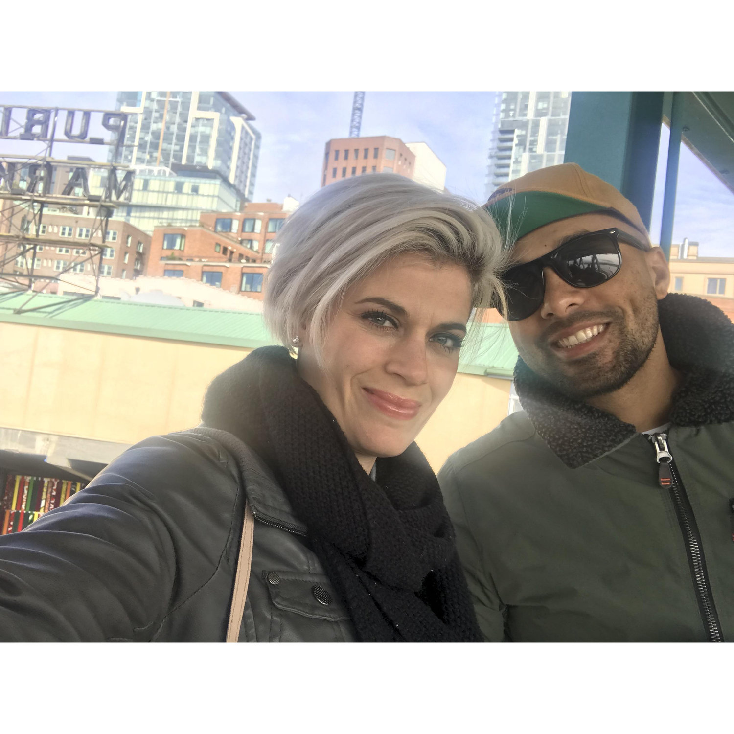 Walking around Seattle, WOAH! We drank and ate whatever we wanted a little too much this trip!