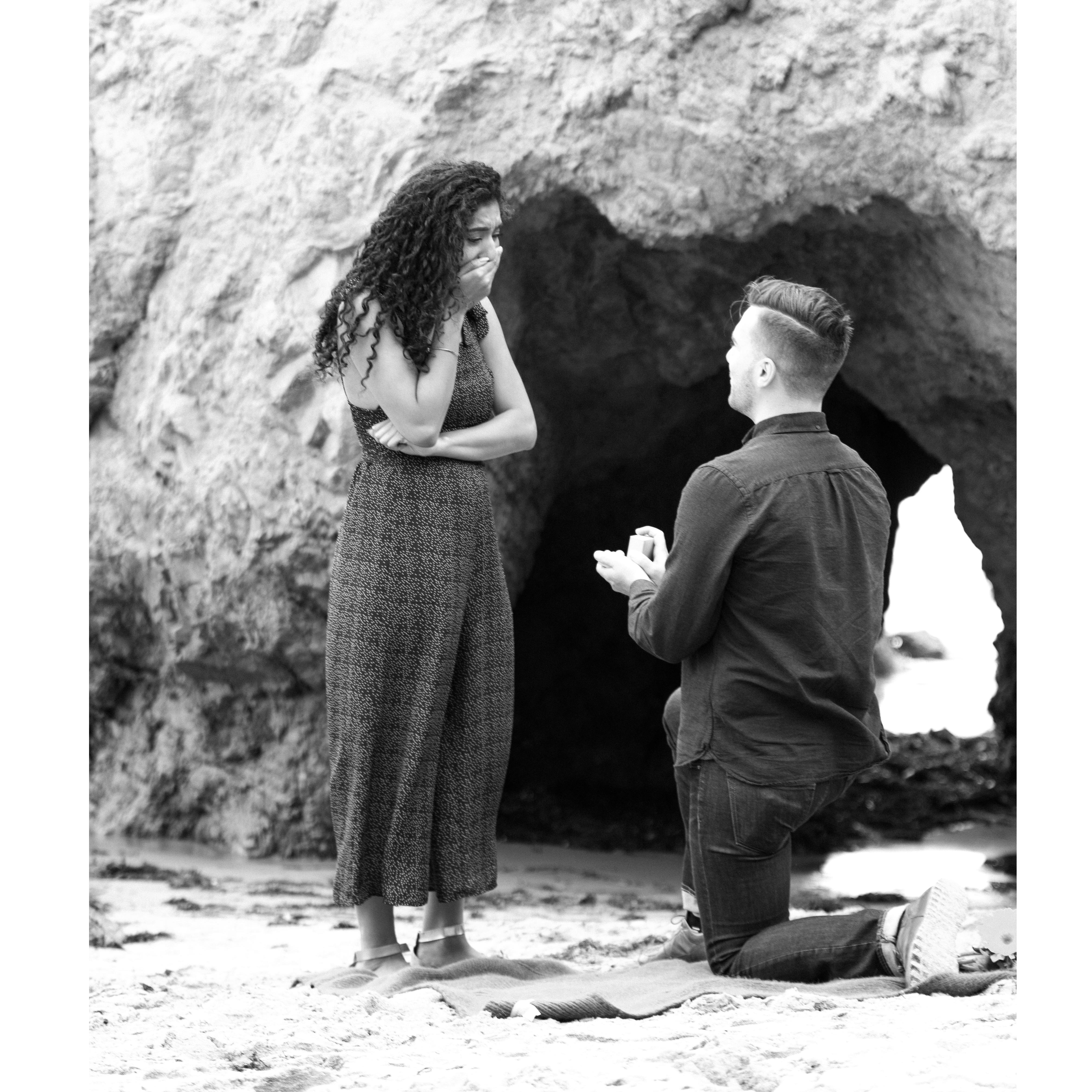 Proposal in Malibu 2018