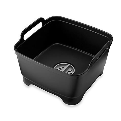 Joseph Joseph® Wash and Drain Dish Pan in Grey