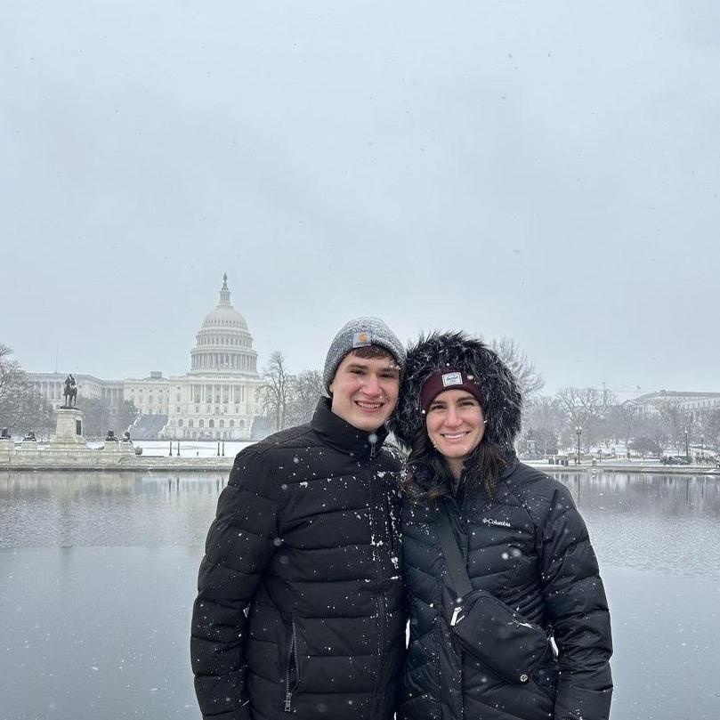 First DC snow day
