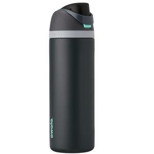 FreeSip Insulated Stainless Steel Water Bottle with Straw for Sports and Travel, BPA-Free, 32oz, Foggy Tide
