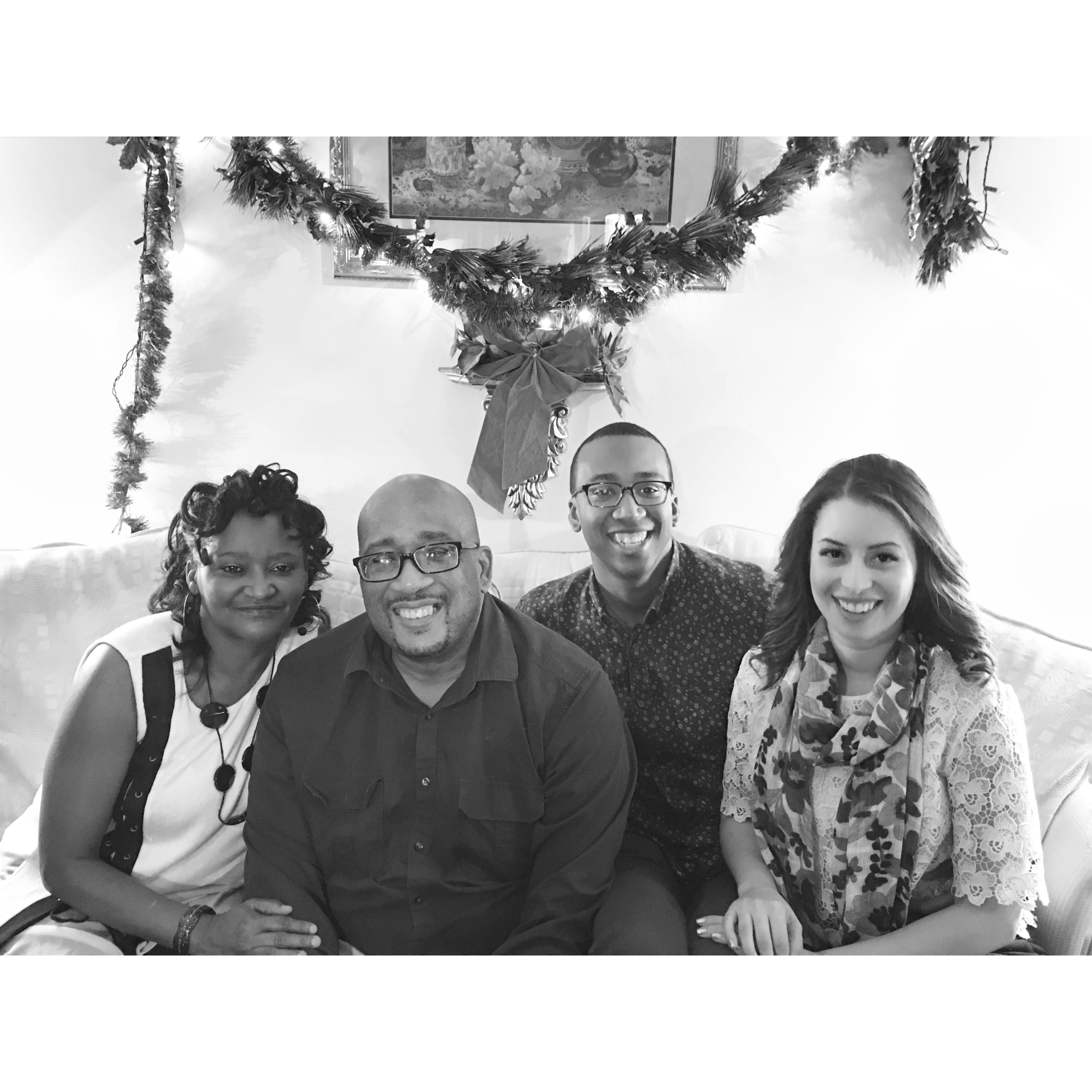 Celebrating Christmas in Atlanta. Nothing like a good southern meal & Uncle Postdale's red velvet cake.