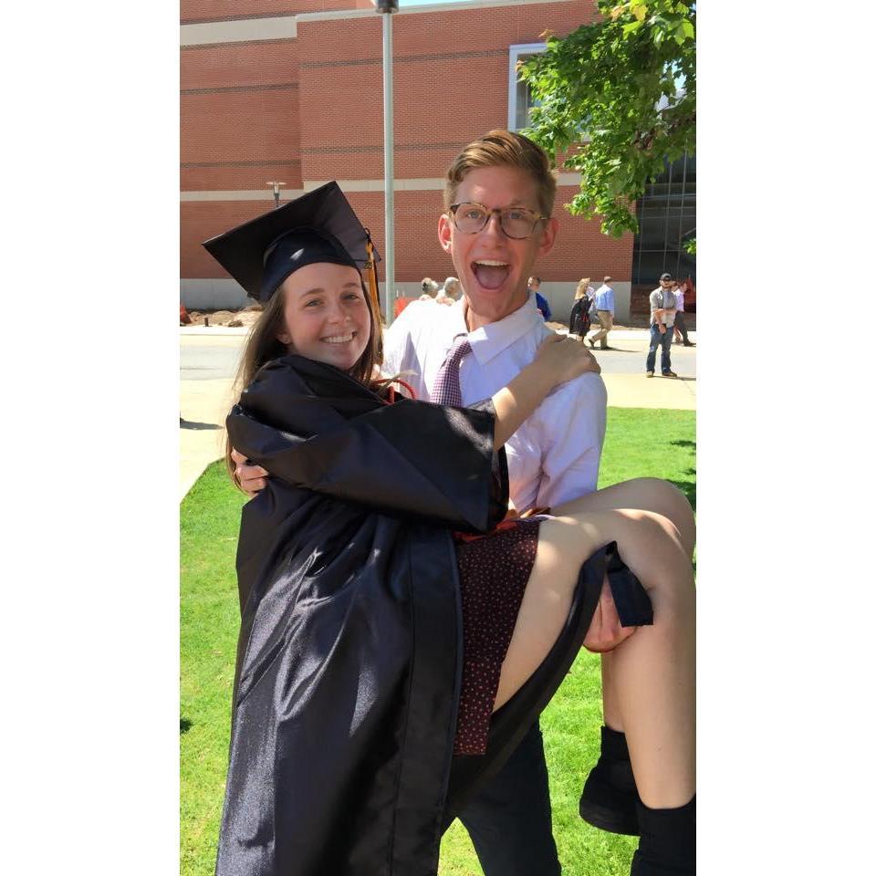 Emily's high school graduation.