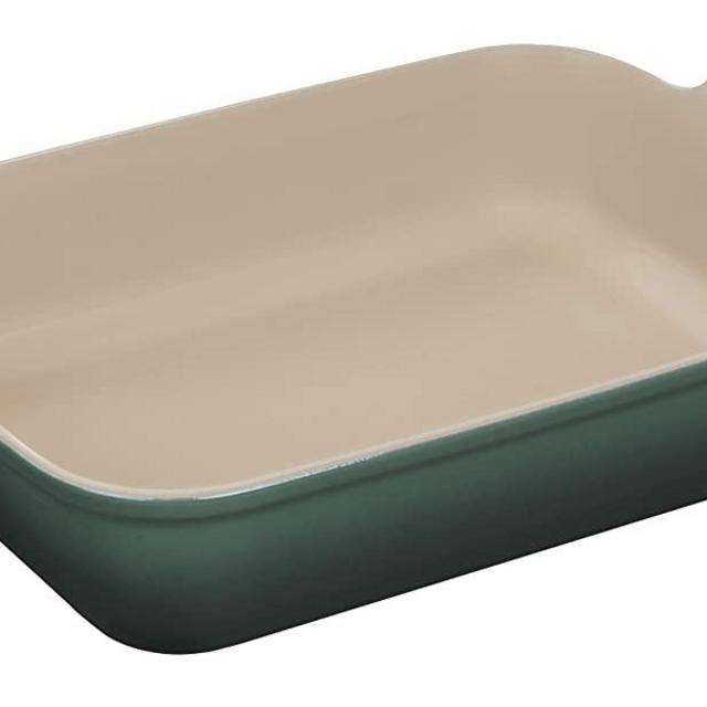 Le Creuset Stoneware Heritage Rectangular Dish, 4-Quart, Artichaut