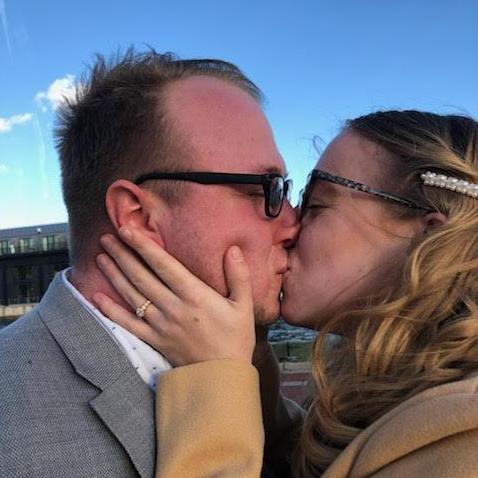 She said, "Of course!"