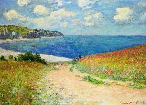 Monet: Path Through the Wheat Fields - 1000pc Jigsaw Puzzle by Eurographics