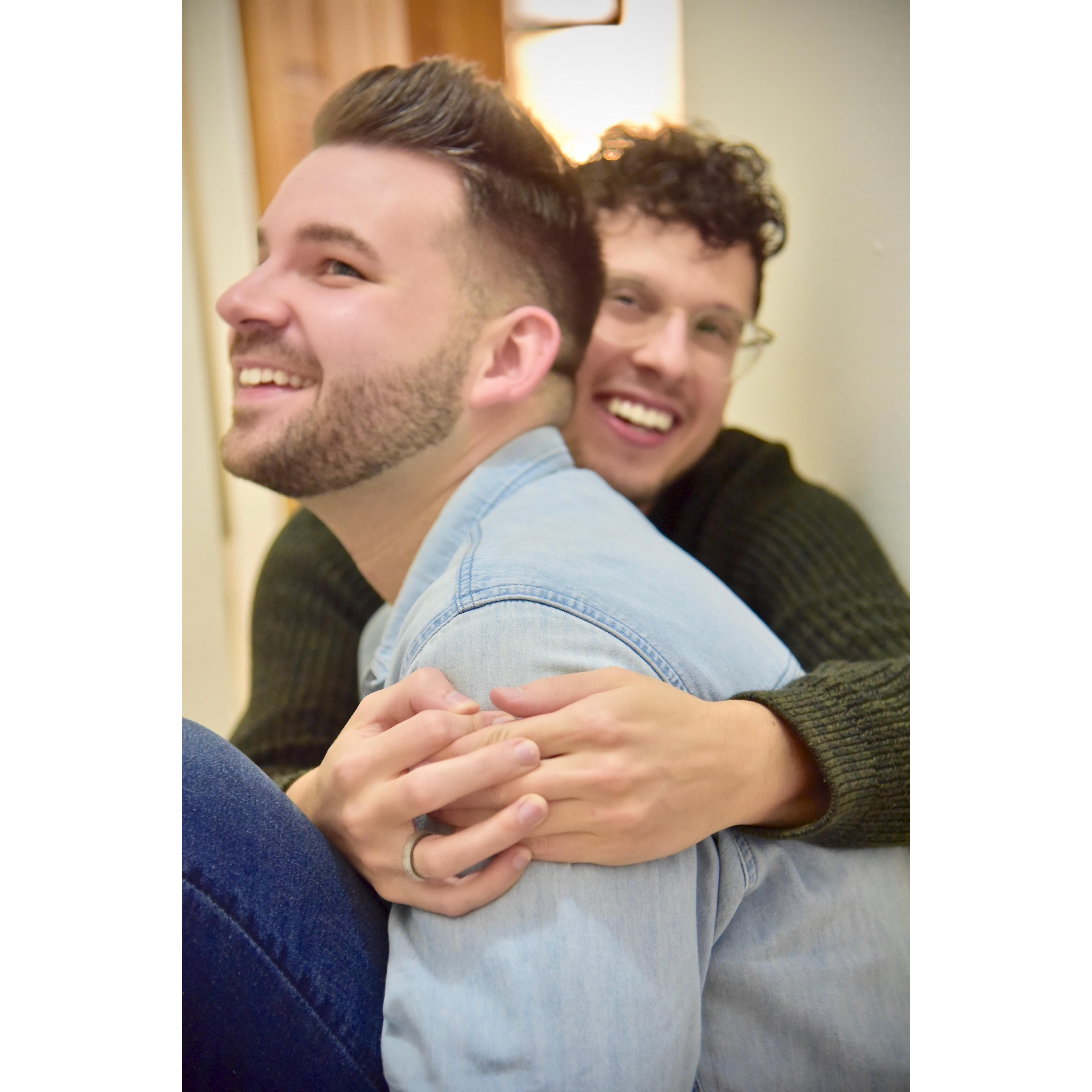 Bein' a bit silly.
Photo credit: Kat Griffin Photography