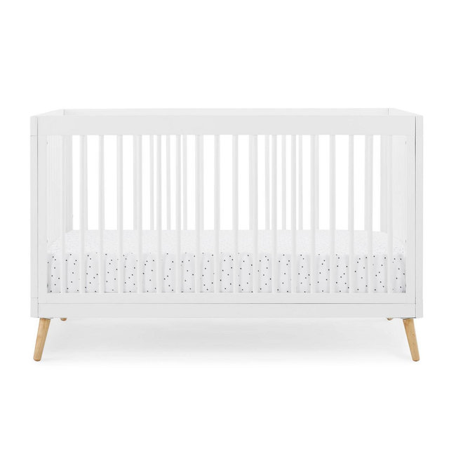 Delta Children Jordan 4-in-1 Convertible Crib - Bianca White