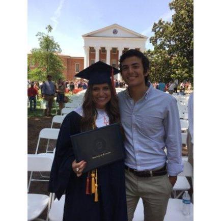 Matti's graduation from the University of Mississippi -- Hotty Toddy!