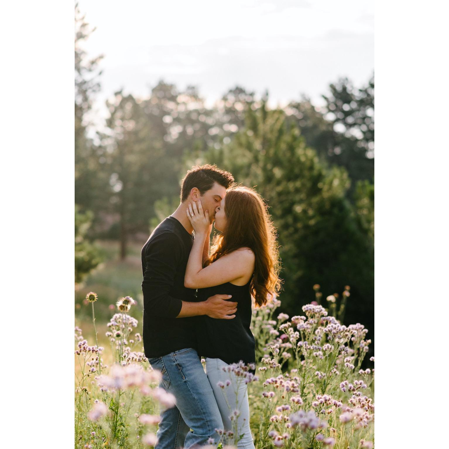 Shot from our engagement session