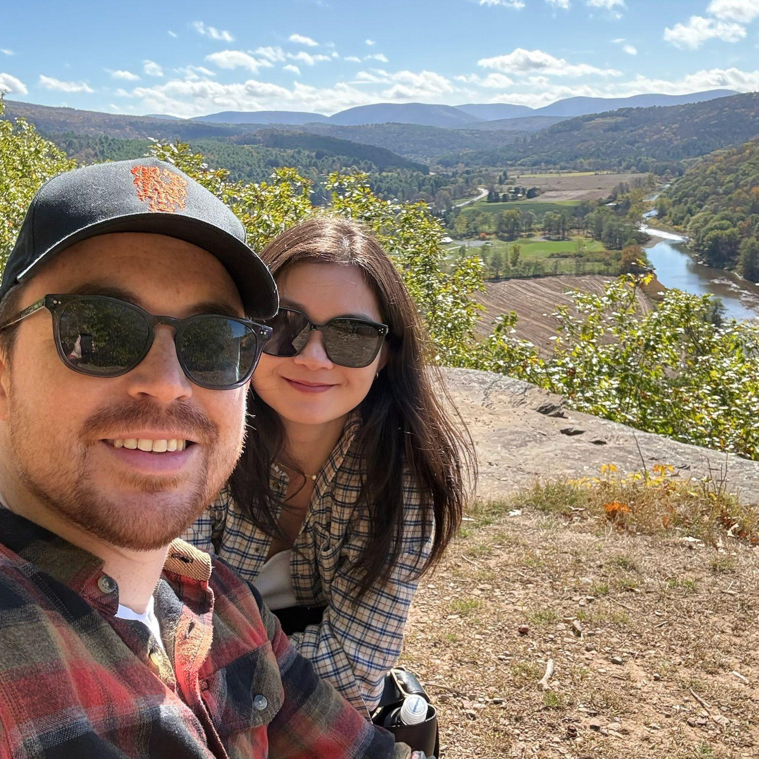 On top of Pratt Rock.