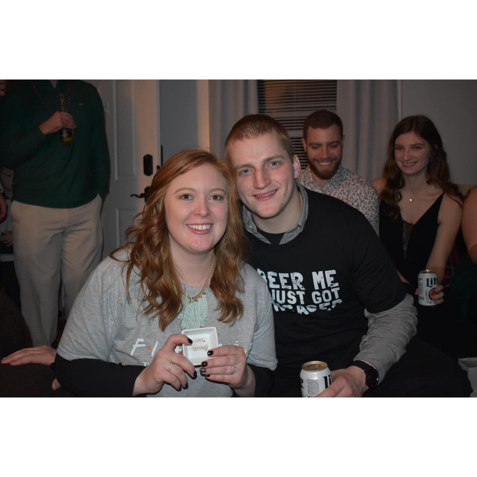 Just look at Jordan and Jacqueline's faces thats why we put this photo up here.