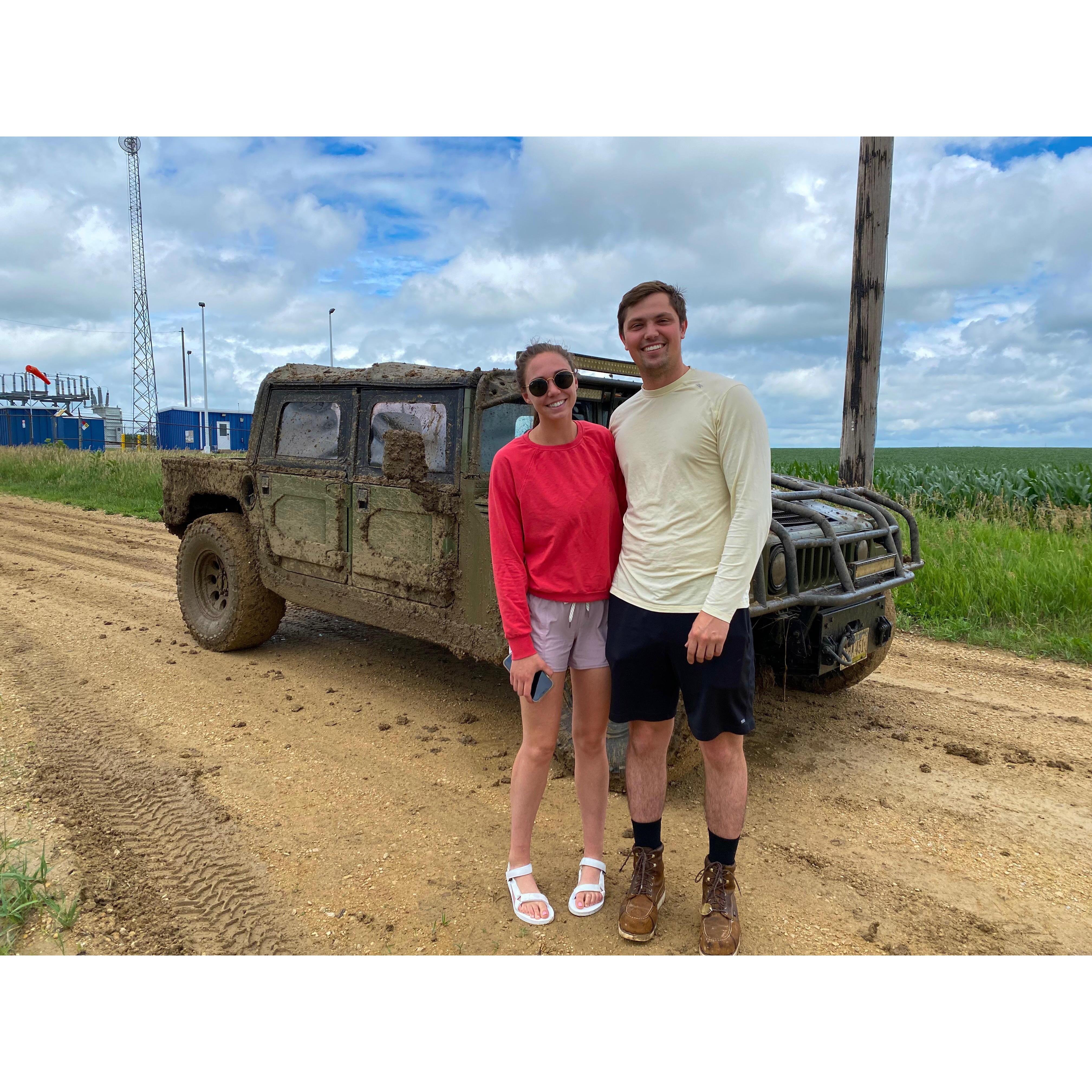 Mudding!