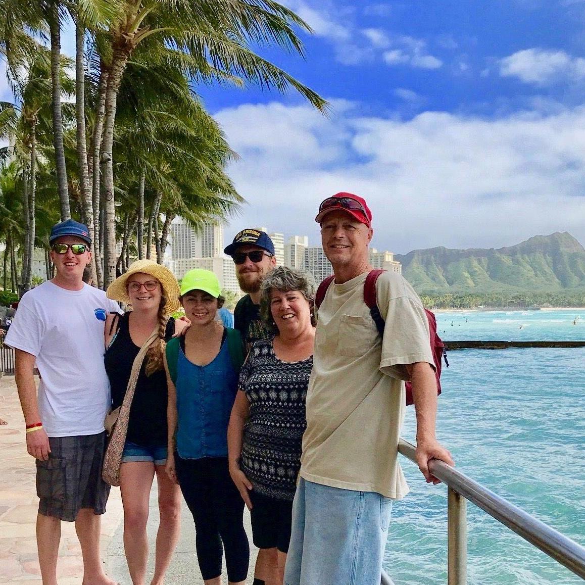 Hawaii with all of the family (30+ not shown here) -an amazing time!!