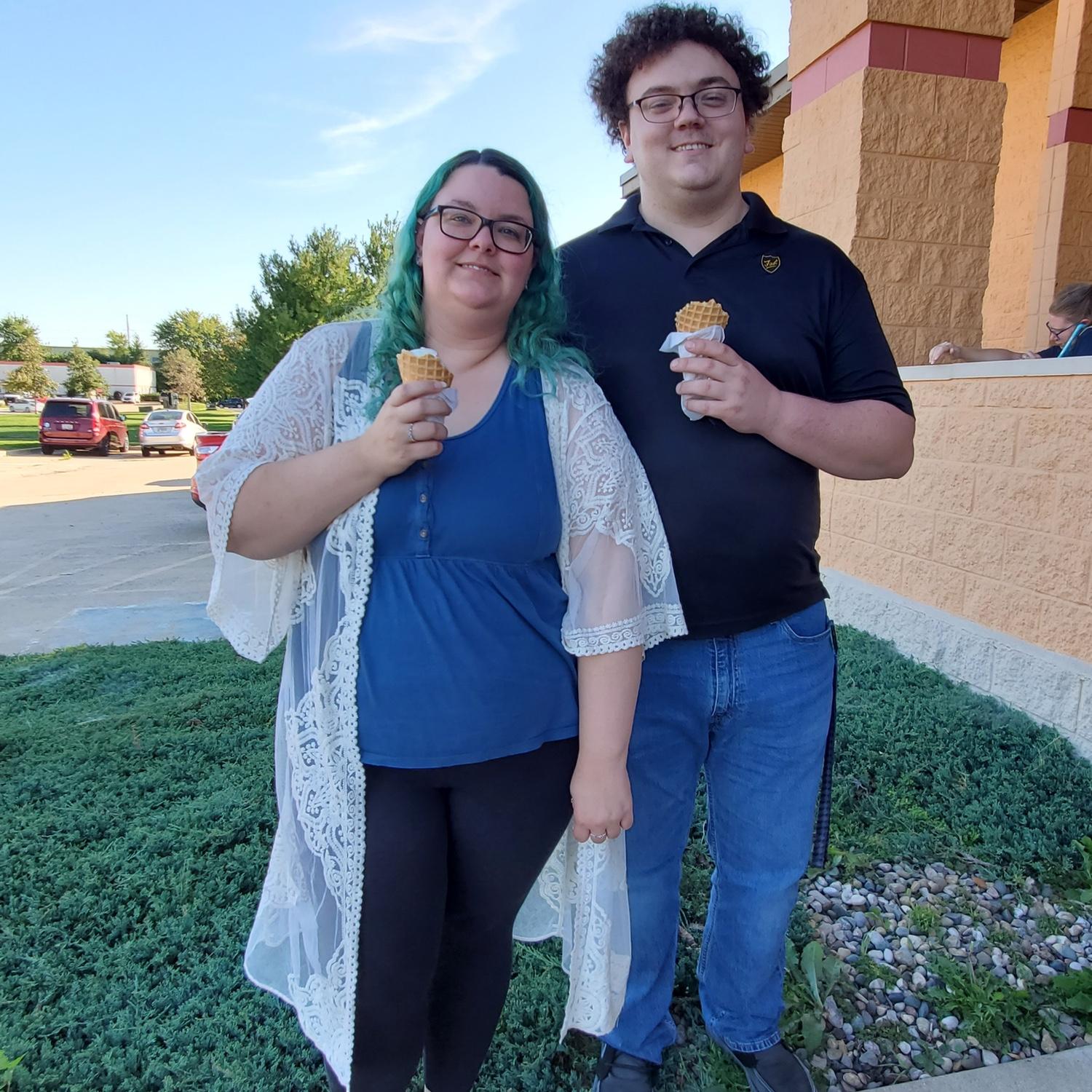 Ice cream day at the Bride’s work!
October 2nd, 2023