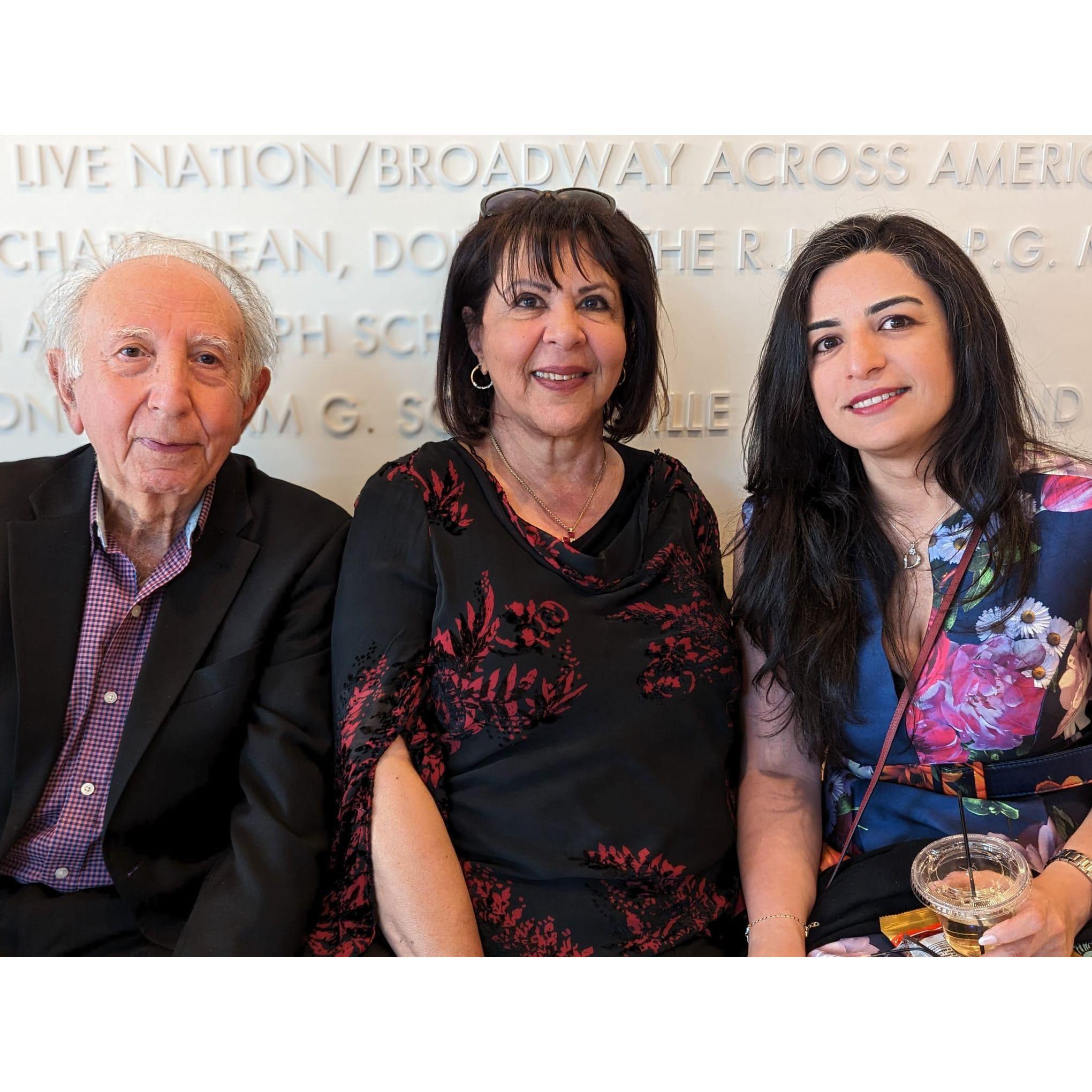 Nowruz concert with Brian's parents (3rd Nowruz, 2023)