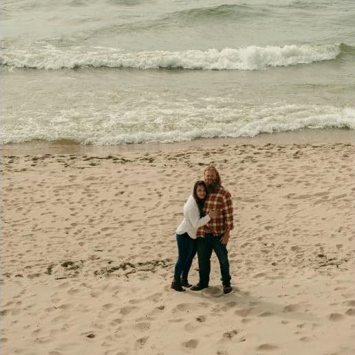 We have always loved the beach. It's where we used to go for dates before the littles came along.