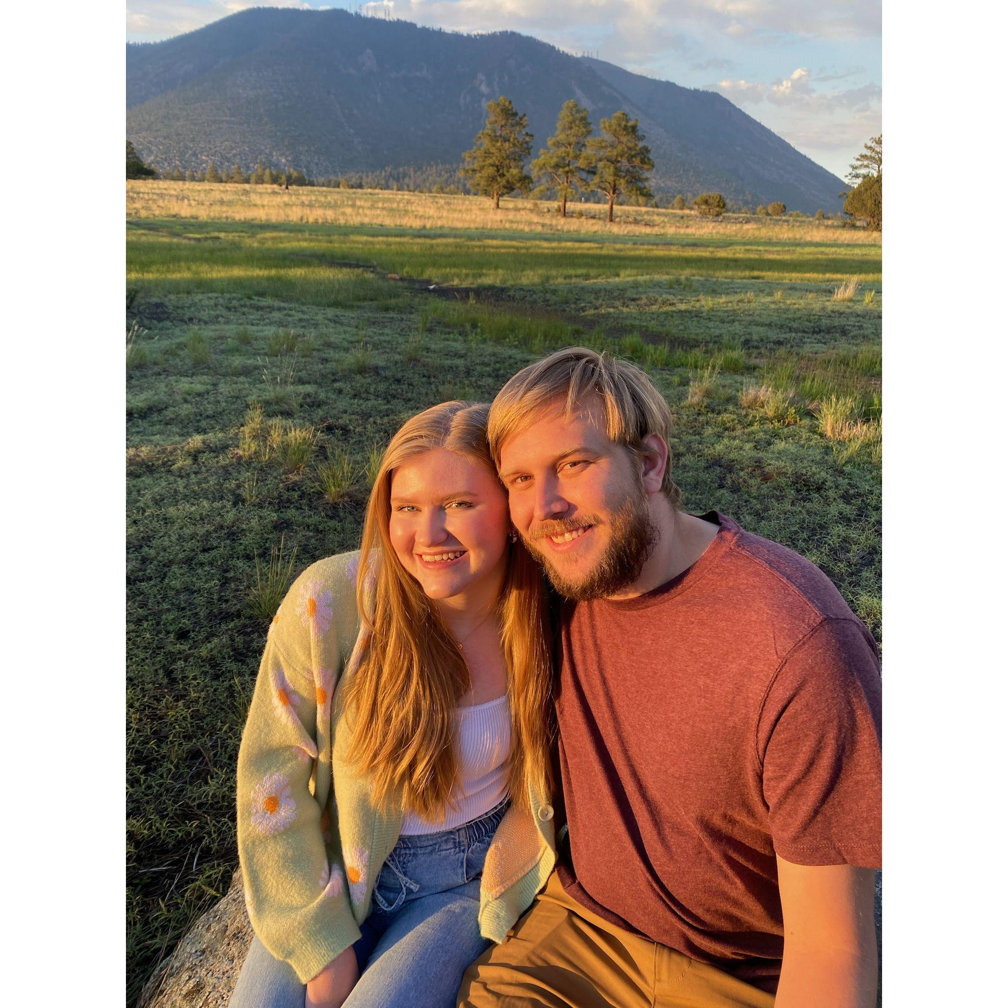 Us at Buffalo Park in Flagstaff
