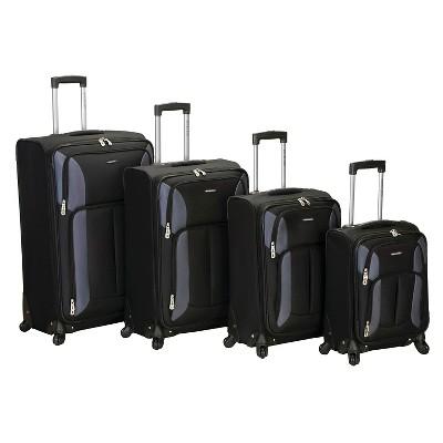 Product description page - Rockland Impact 4pc Spinner Luggage Set