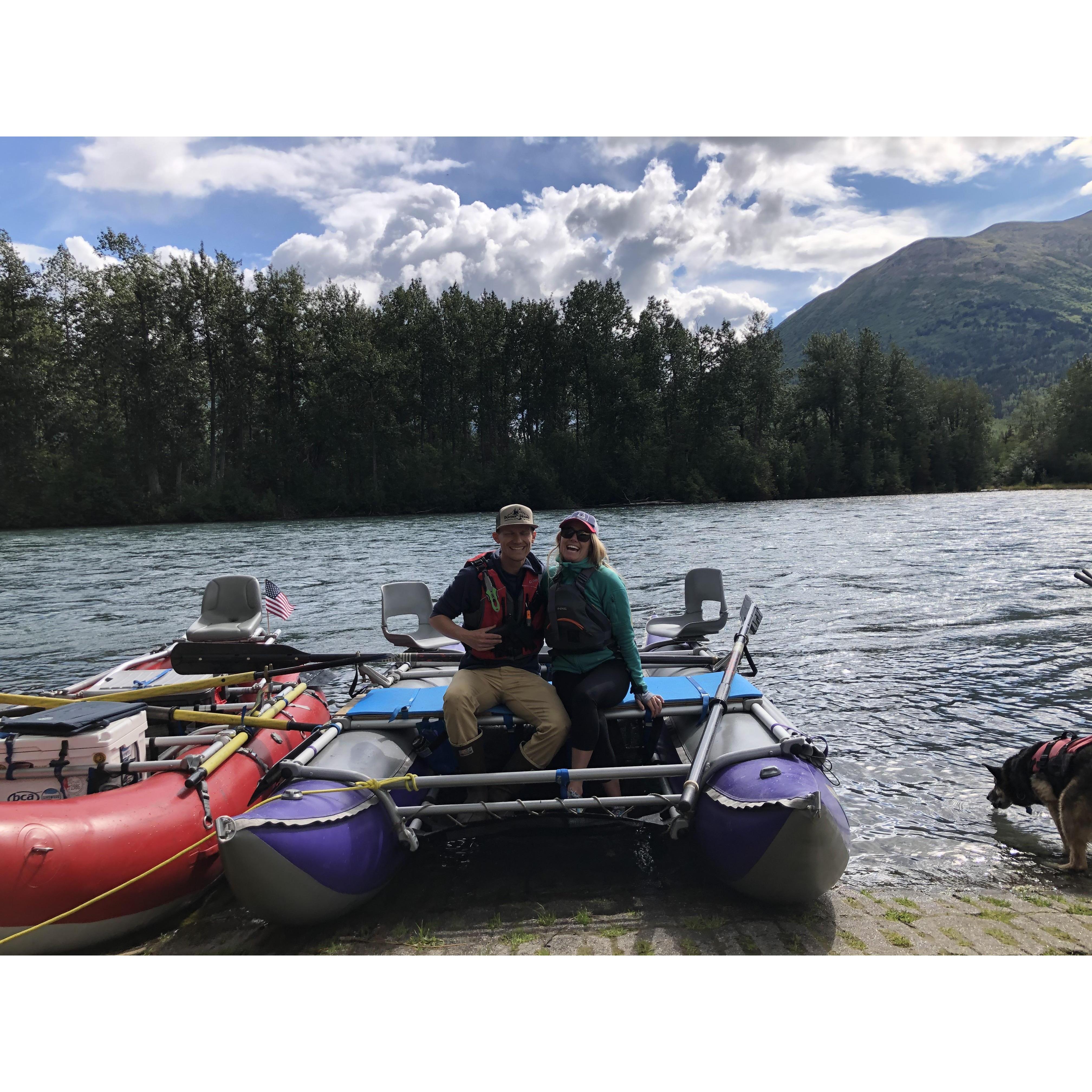 Floating down the Kenai!