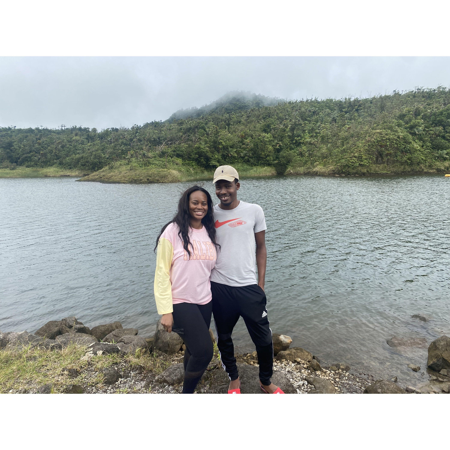 Shani´s first visit to Dominica - Fresh Water Lake