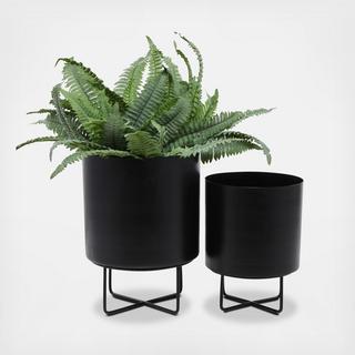 2-Piece Modern Planter Set
