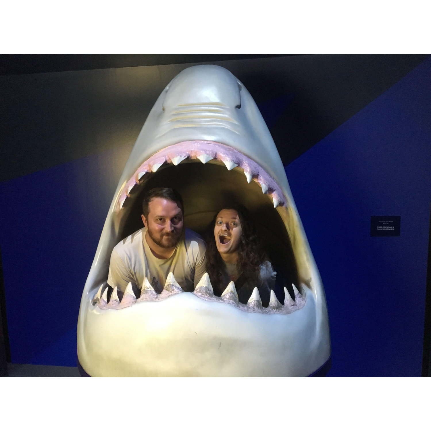 This one was taken on our first vacation together. Fortunately we escaped! Virginia Beach.
