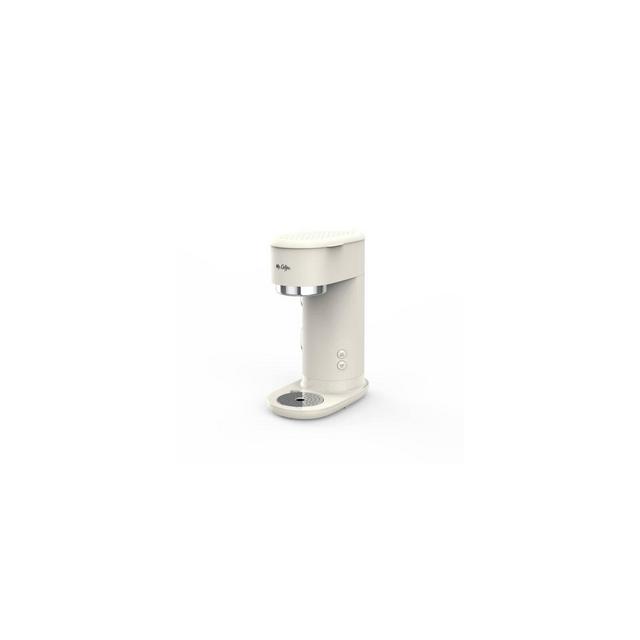 Mr. Coffee Iced + Hot Single-Serve Coffeemaker with Reusable Tumbler and Nylon Filter - Cannoli Cream