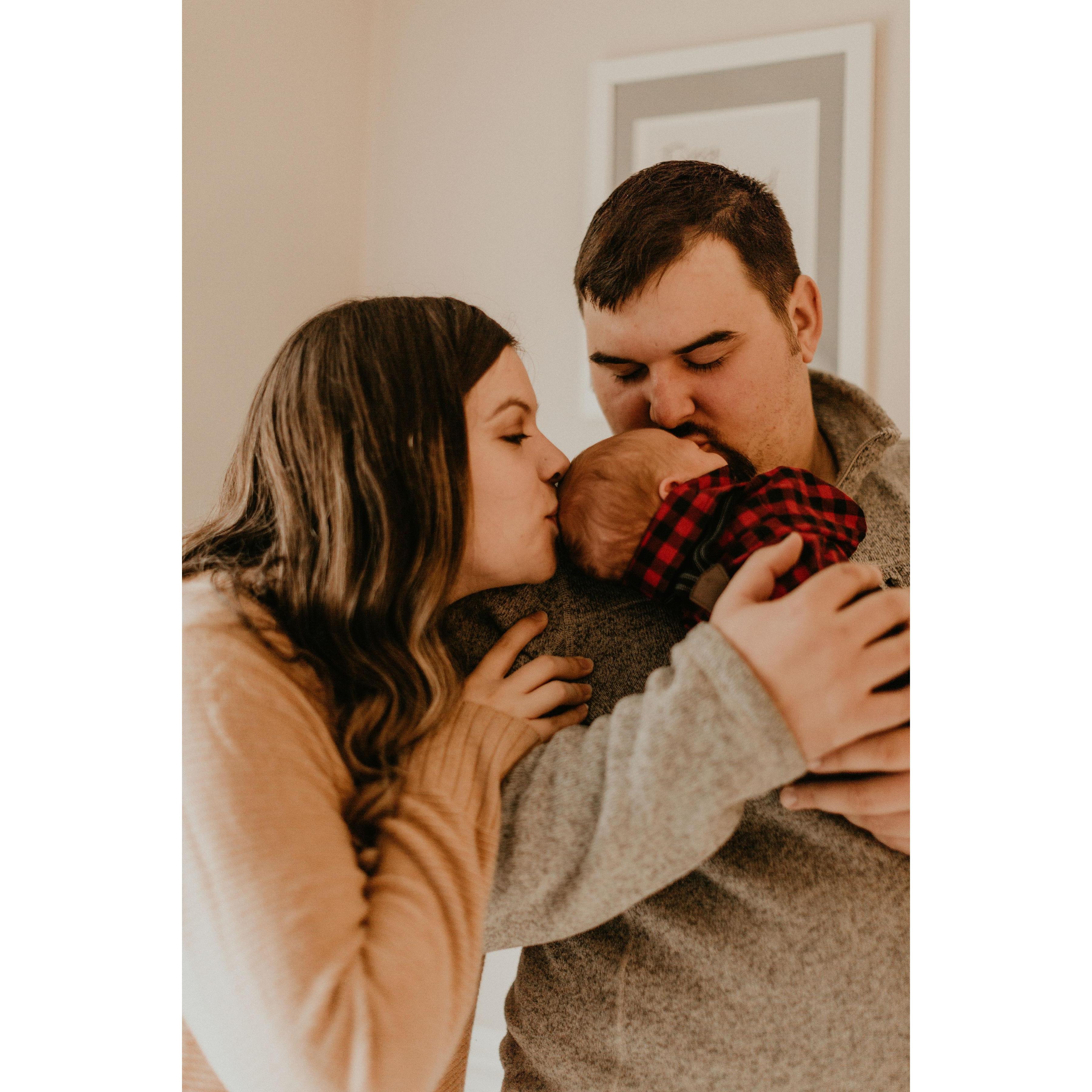First official family photo
