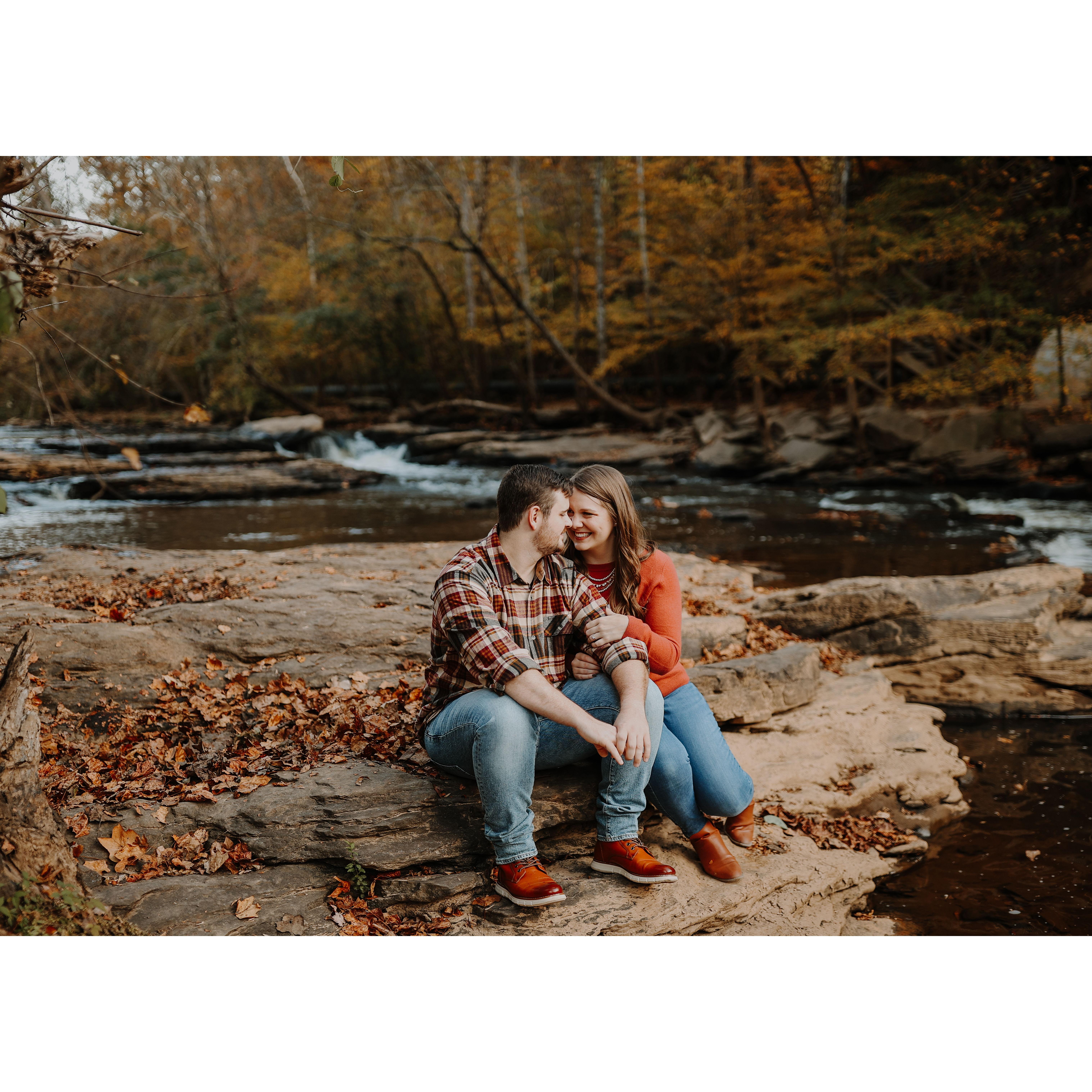 Some of our favorite photos from our engagement shoot.