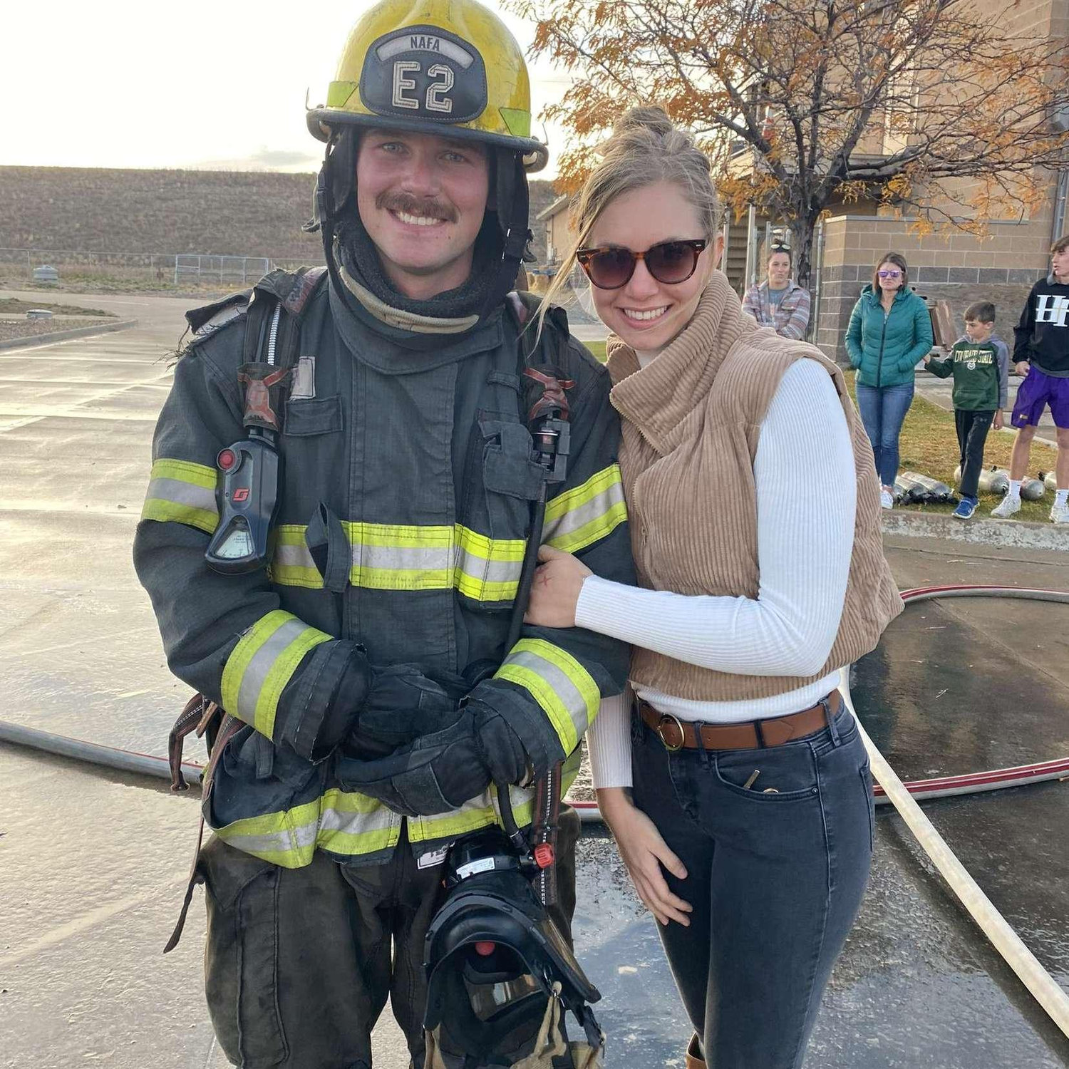 Family day at Brighton's Fire Academy