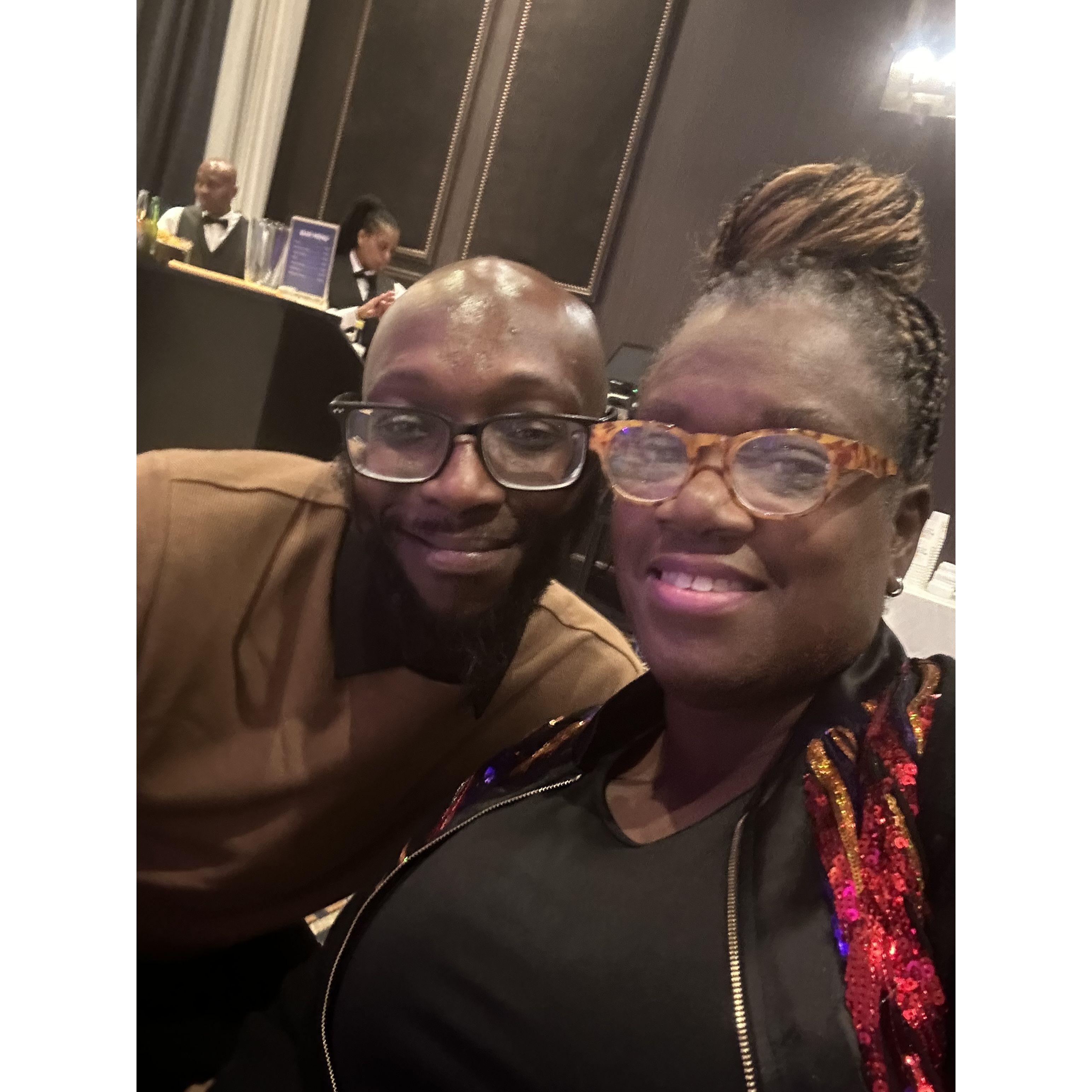 Celebrating family at an amazing event!
