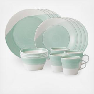1815 16-Piece Dinnerware Set, Service for 4