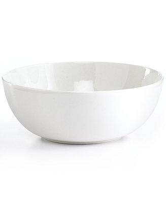 Martha Stewart Collection 9" Whiteware Vegetable Bowl