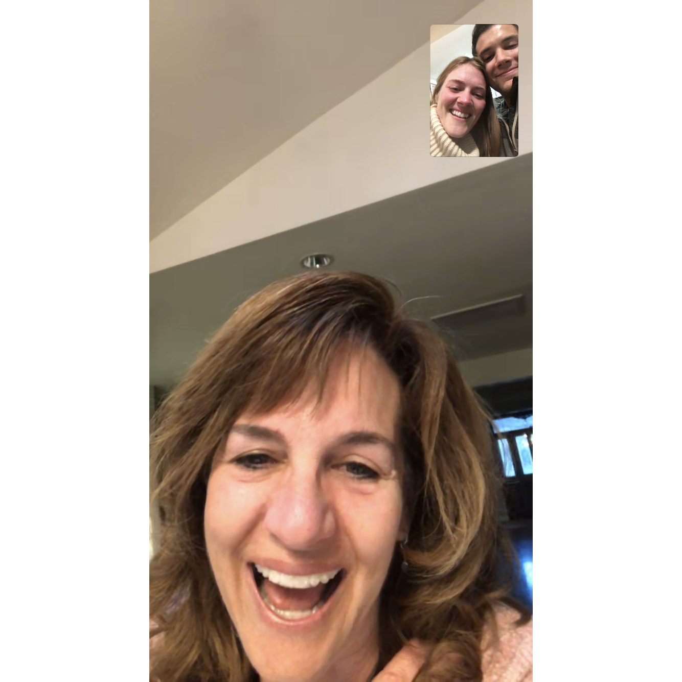 Mom revels in sweet, sweet success! We're engaged!