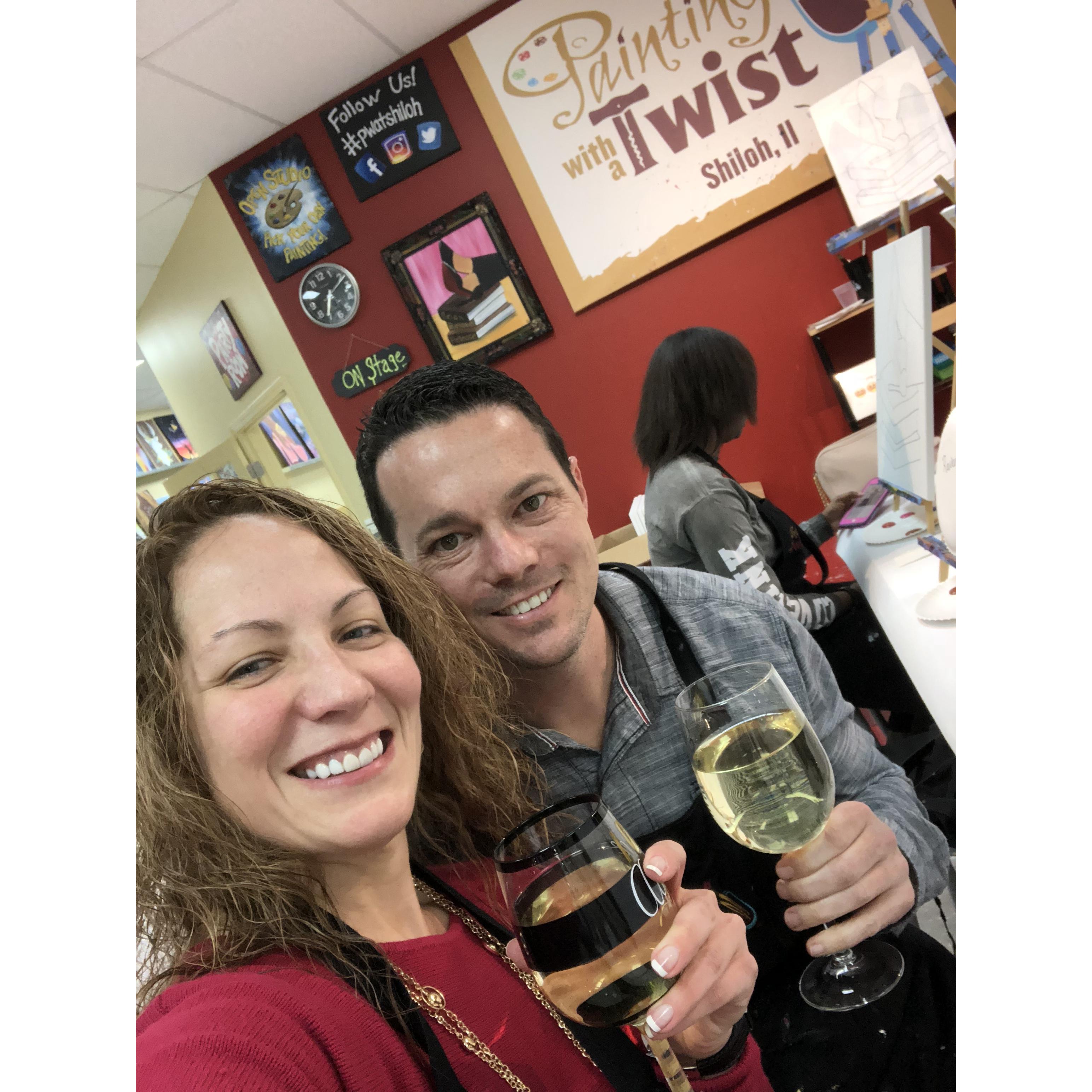 Painting with a Twist Date Night!
