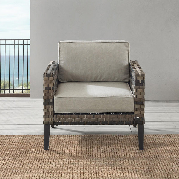 Crosley Furniture Prescott Armchair - Thumbnail 2