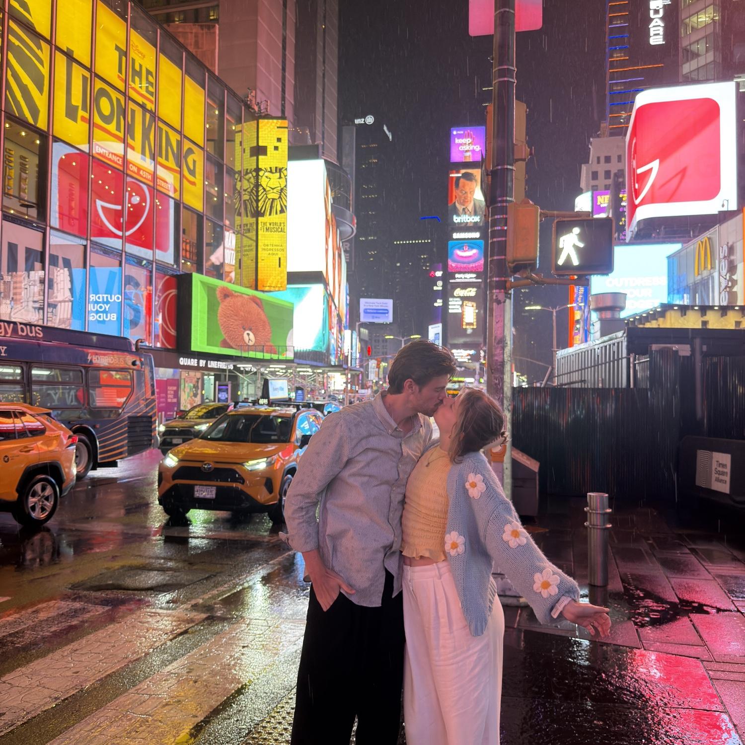 Ashley and Jack in Times Square! June 2026