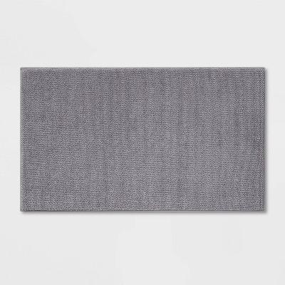 20"x34" Fine Chenille Memory Foam Bath Rug - Threshold™
