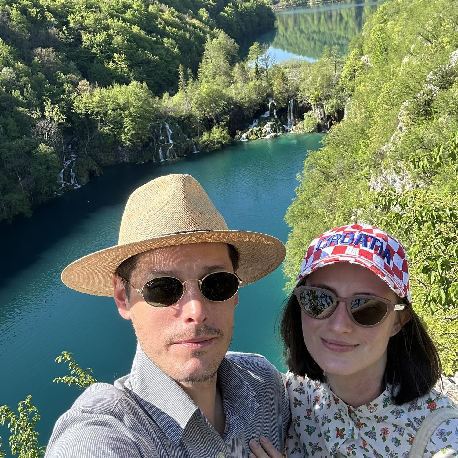 At Krka National Forest in Croatia
