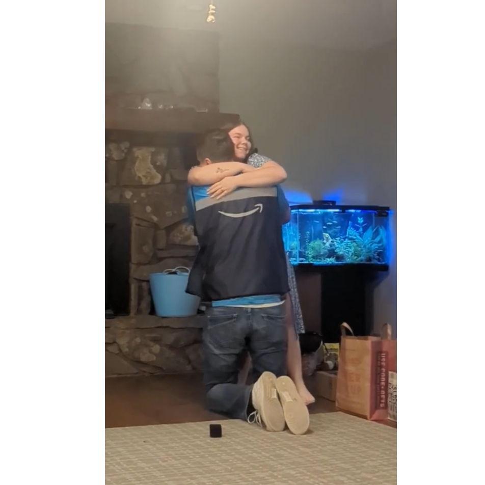 He proposed!