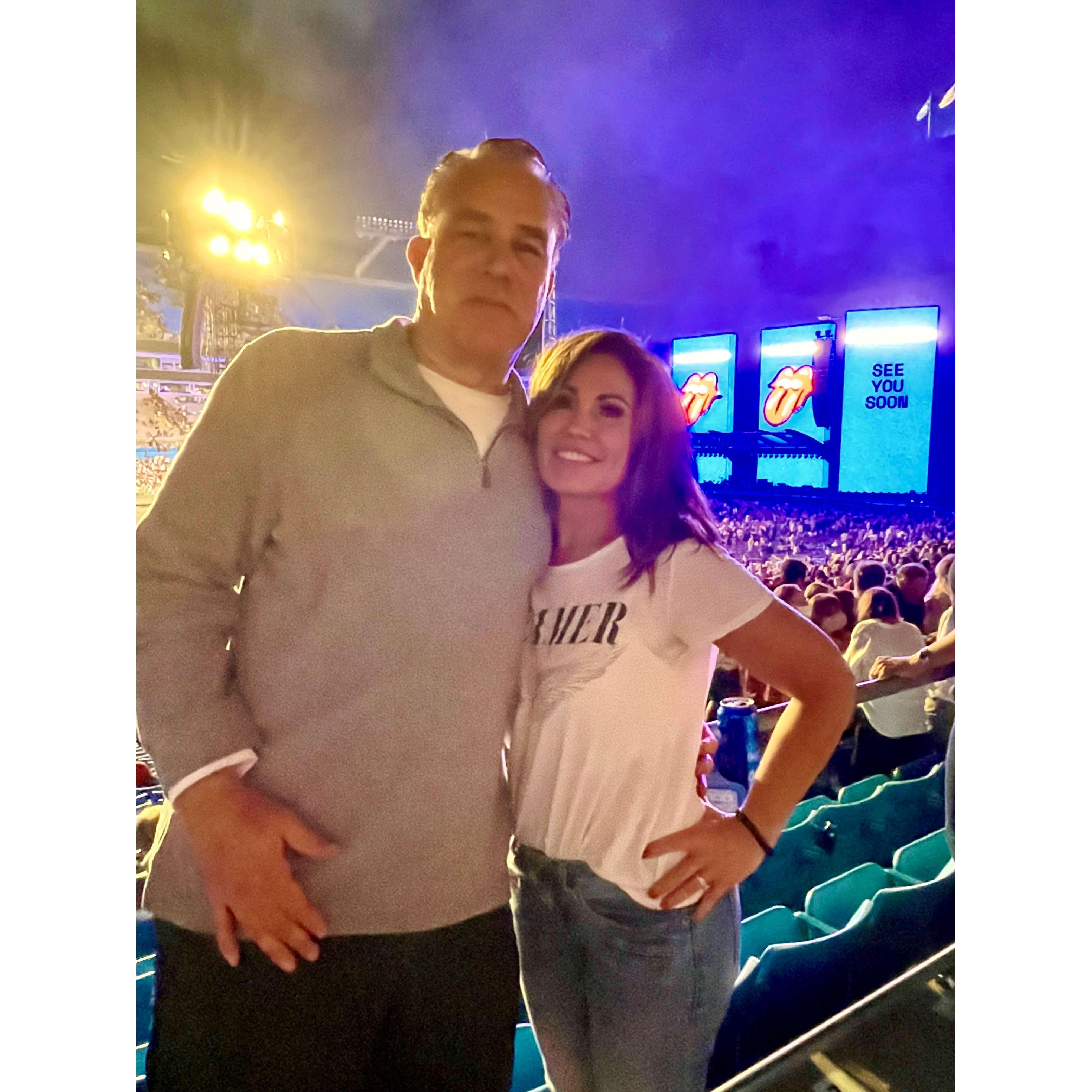 First concert: Rolling Stones
